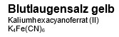 Blutlaugensalz gelb, 250g