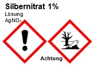 Silbernitrat Lösung 1%, 100ml