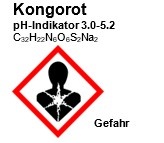 Kongorot Indikator Pulver, 25g