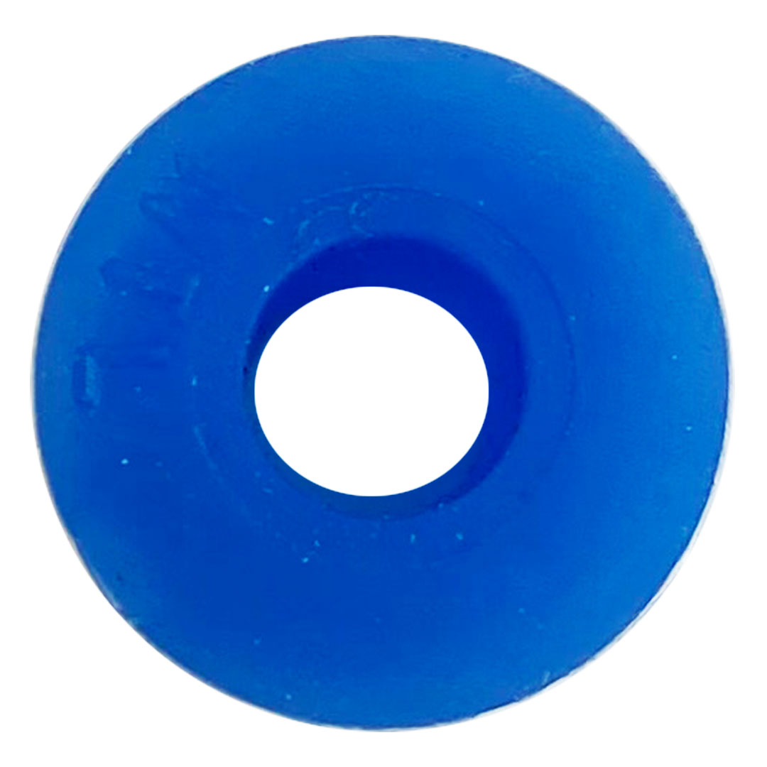 Stopfen Silikon 14/18mm, H=20mm mit 1 Loch D=7,5mm