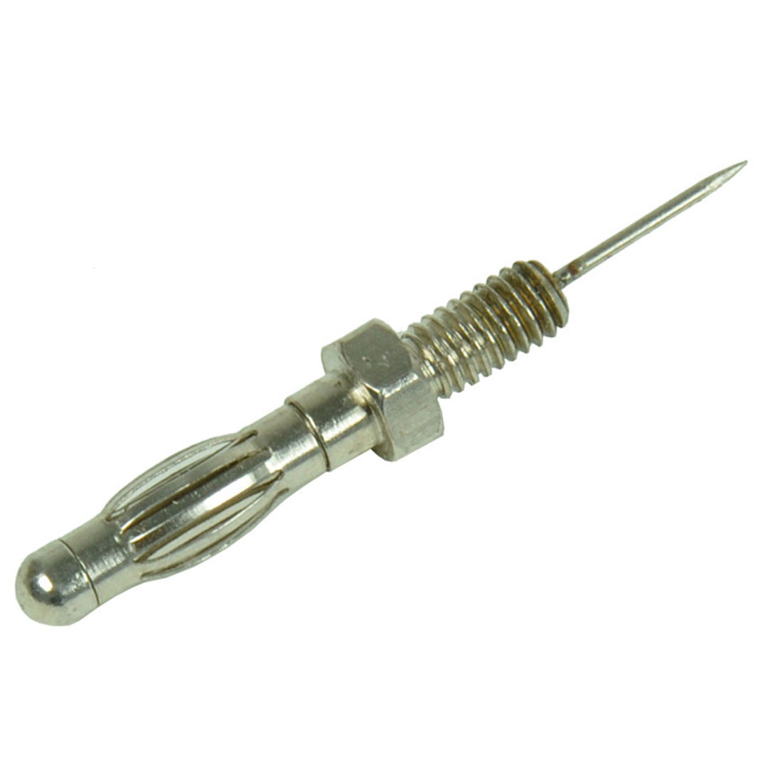 Steckerstift 4mm, mit Nadel