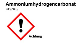 Ammoniumhydrogencarbonat, Triebsalz, 500g