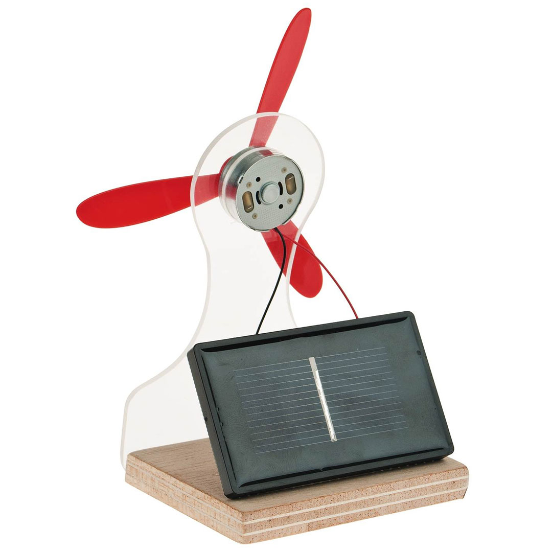 Solar-Tischlüfter, Funktionsmodell