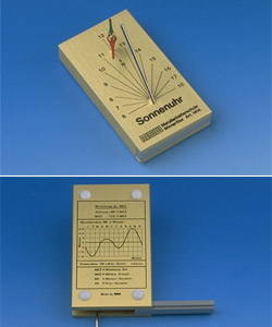 Sonnenuhr 90x50x15mm