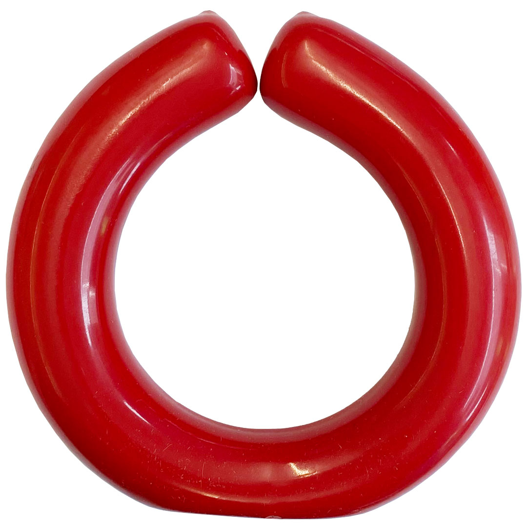 Beschwerungsring für Gefässe Da=76/i51mm, rot