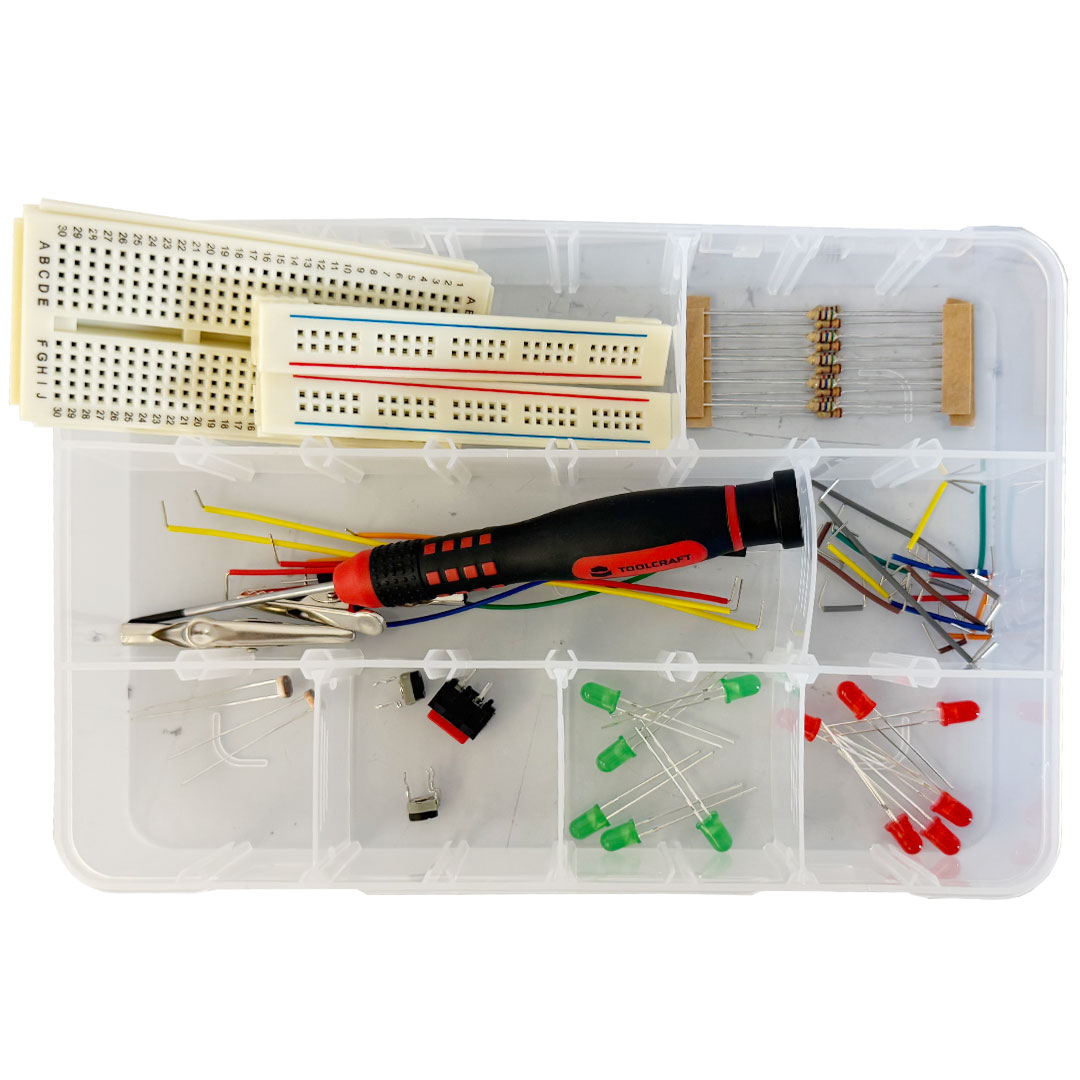 NaTech Gruppensatz "Baukasten für elektronische Schaltungen" 9.3, klein