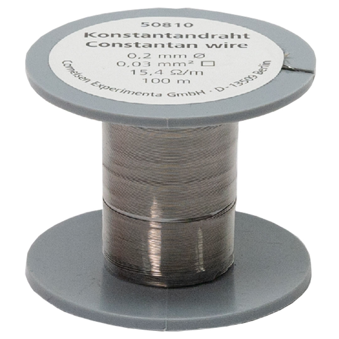 Konstantandraht 0,5mm x 50m, Querschnitt 0,20mm2