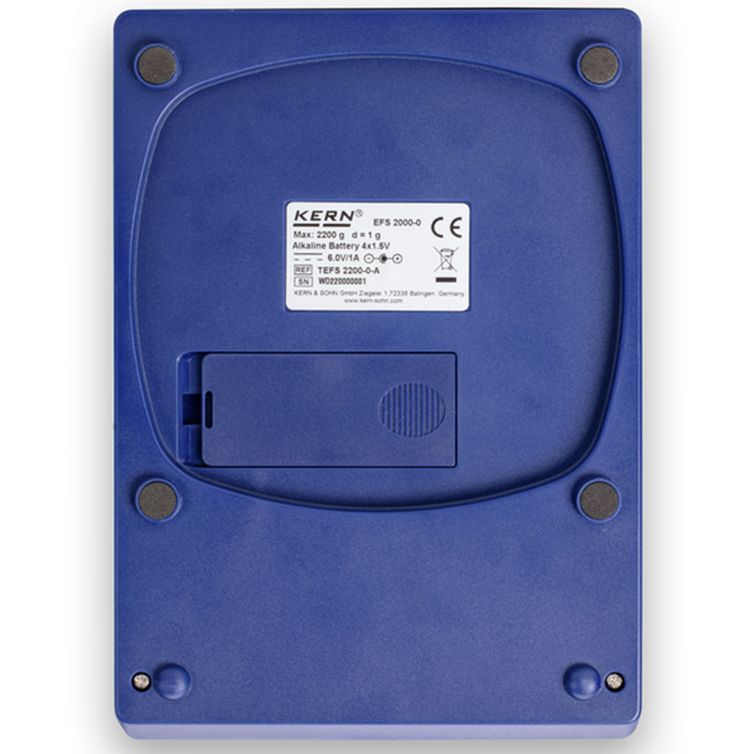 KERN Schulwaage Set, 220g, 0,1g, KS-Wägeplatte, 5 Stück