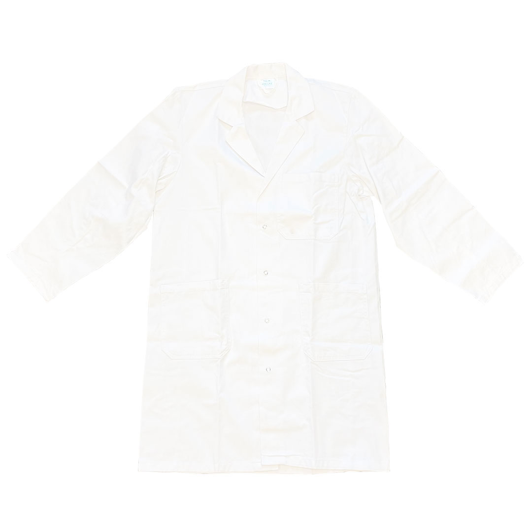 Labormantel Herren Gr. 58, (XL) 100% Baumwolle