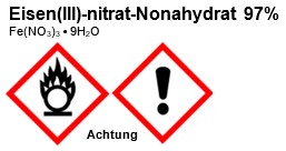 Eisen(III)-nitrat nonahydrat, 99,0-101,0%, 250g
