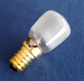 Ersatzlampe E14, 230V/15W mattiert / L-22