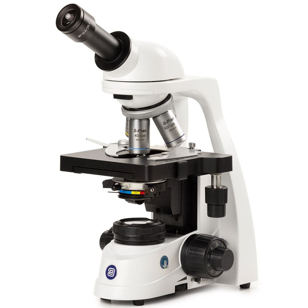 EUROMEX Mikroskop BlueScope EL.1651, monokular, 4x, 10x, S40x, S60x