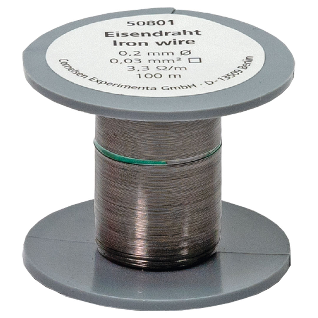Eisendraht 0,2mm x 100m, Querschnitt 0,03mm2