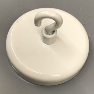 Hakenmagnet D=47mm, H=32mm, Haftkr.150N
