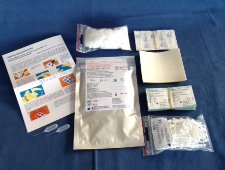 ELDON-ABO-Kit, 30 Blutgruppentest