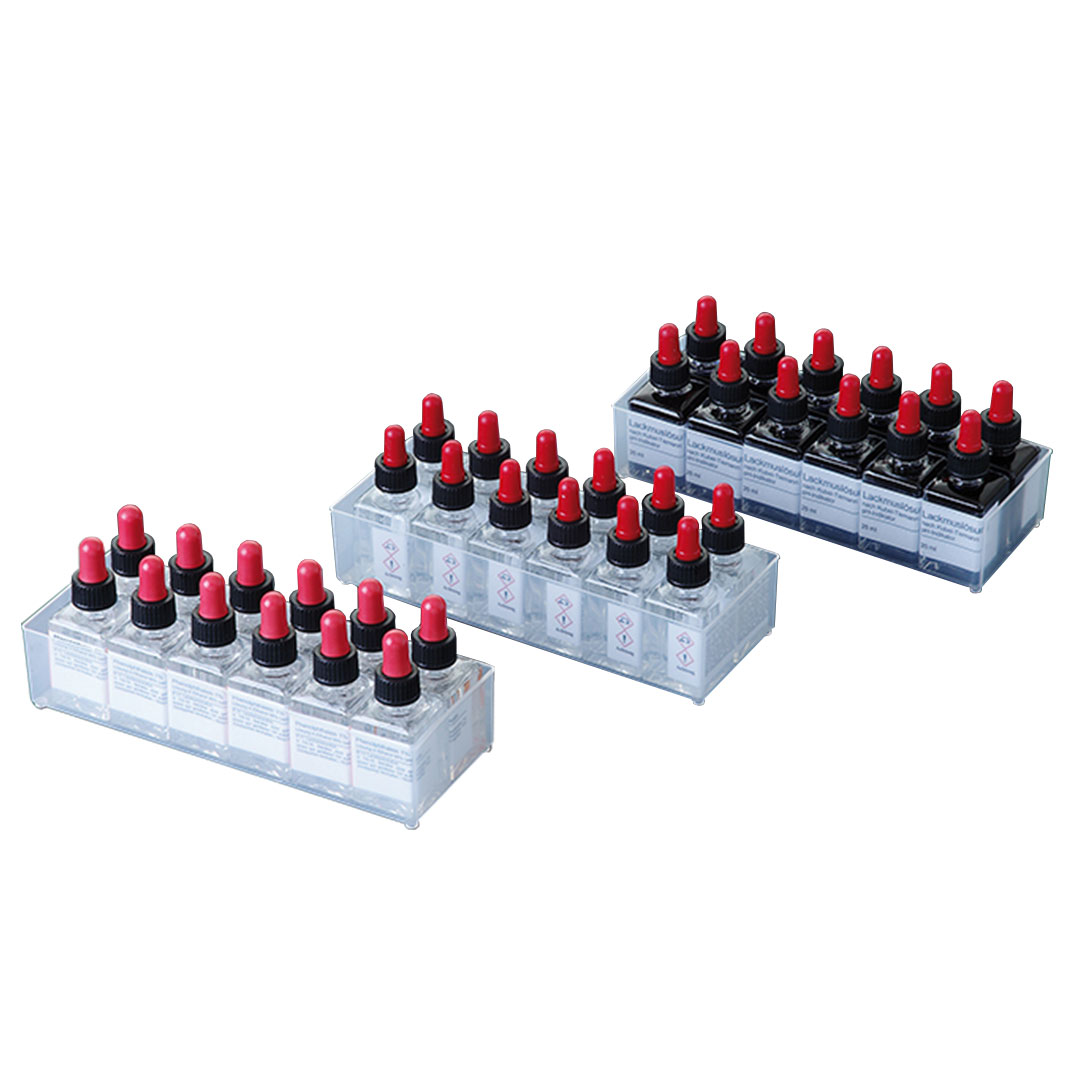 Natronlauge 0,1mol - 12 x 25ml in Pipettenflasche