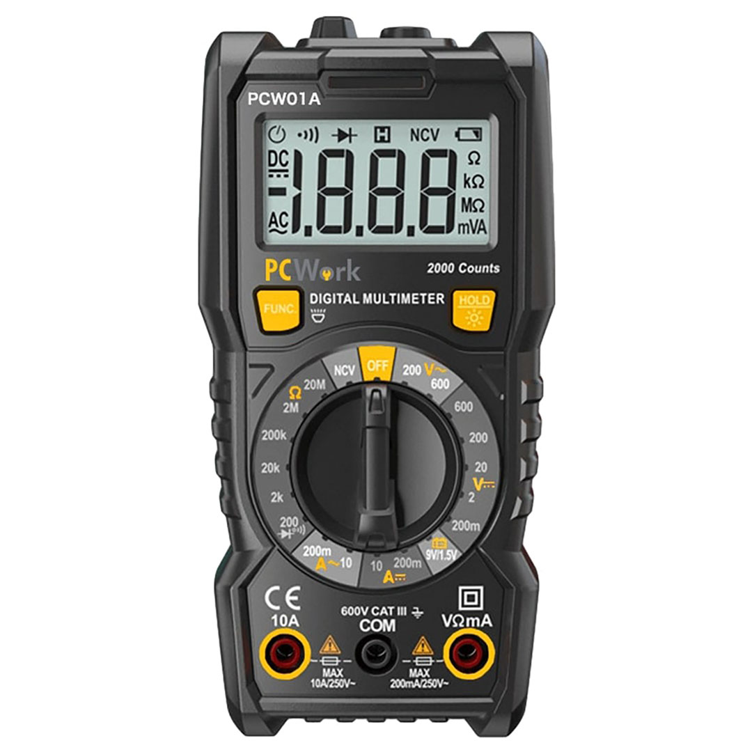 Multimeter digital, PCW01A