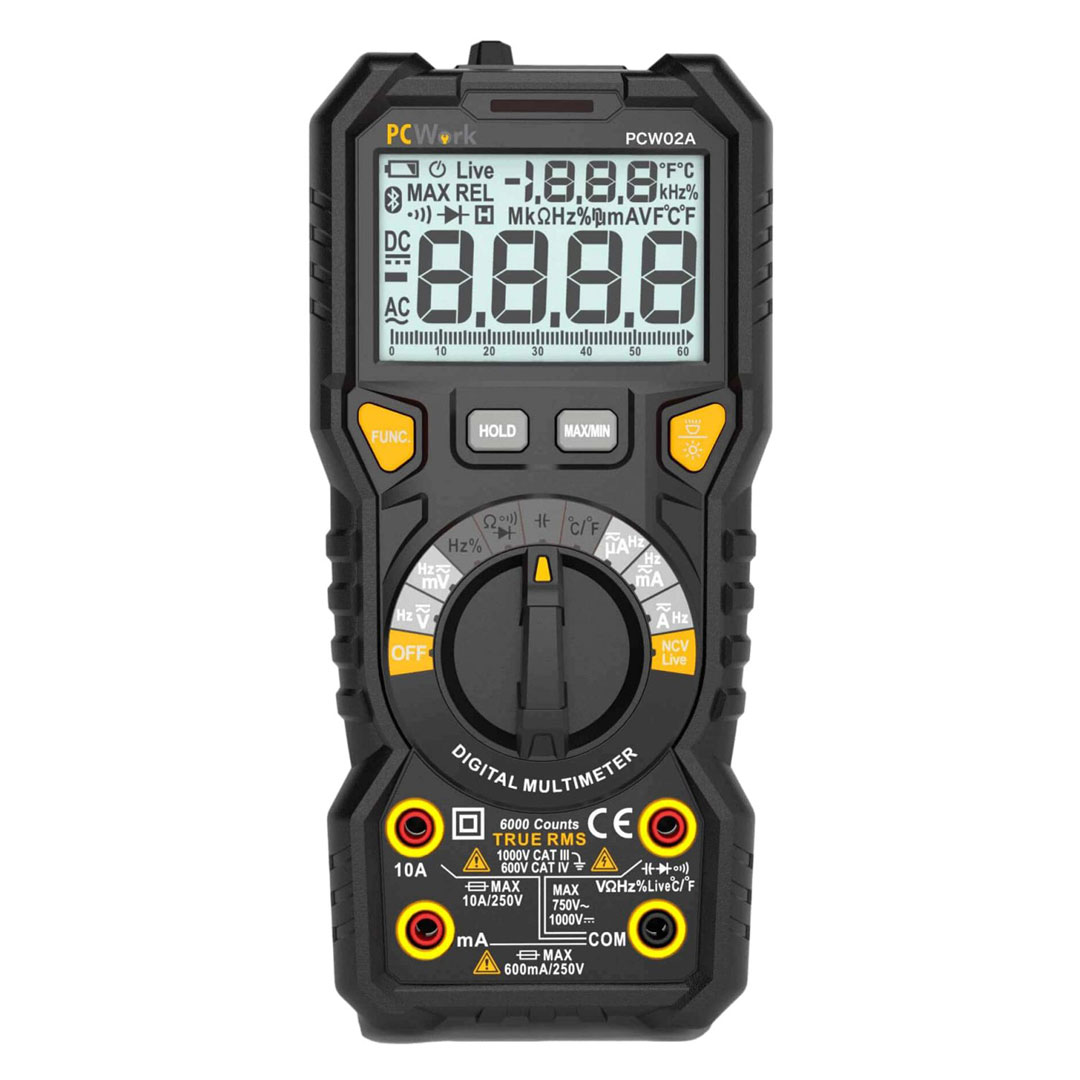 Multimeter digital, True RMS, PCW02A