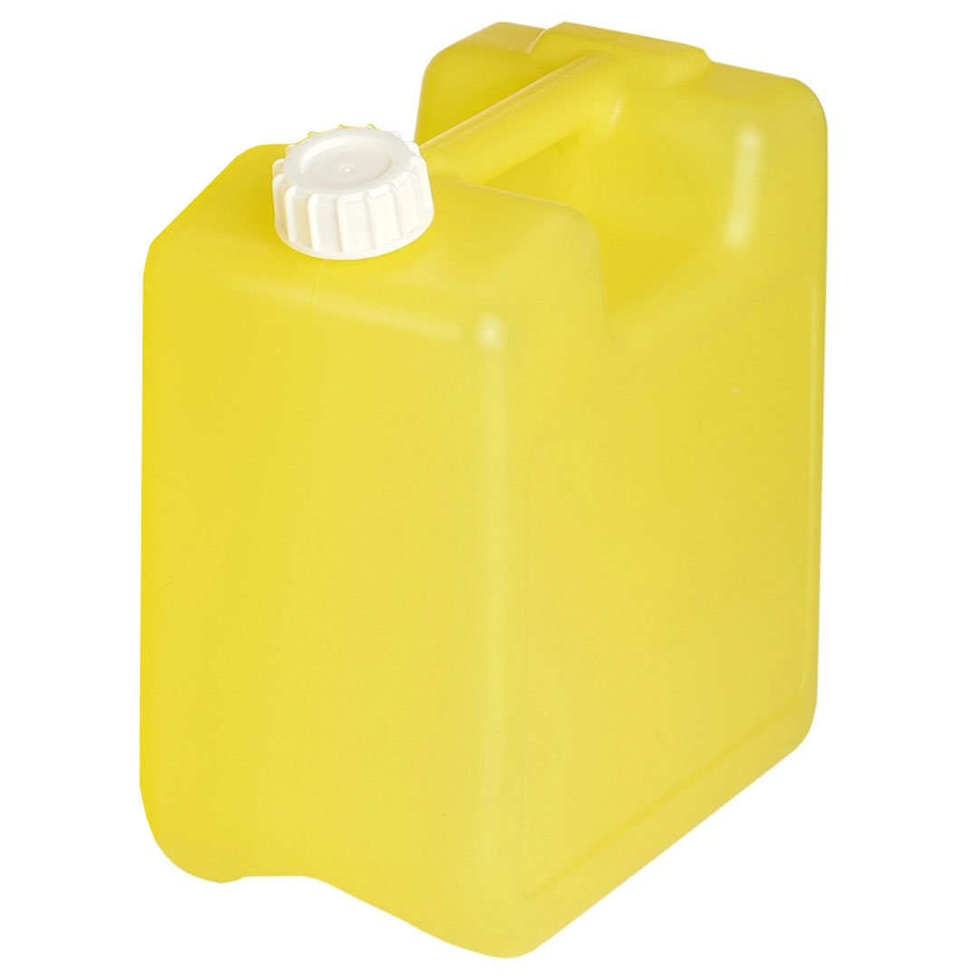 Entsorgungskanister 5lt, gelb (PE-HD) 230x125x250mm