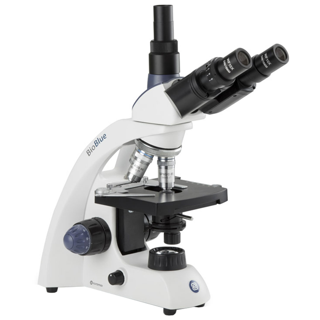 EUROMEX Mikroskop BioBlue BB.4243, trinokular, 4x, 10x, S40x, S60x