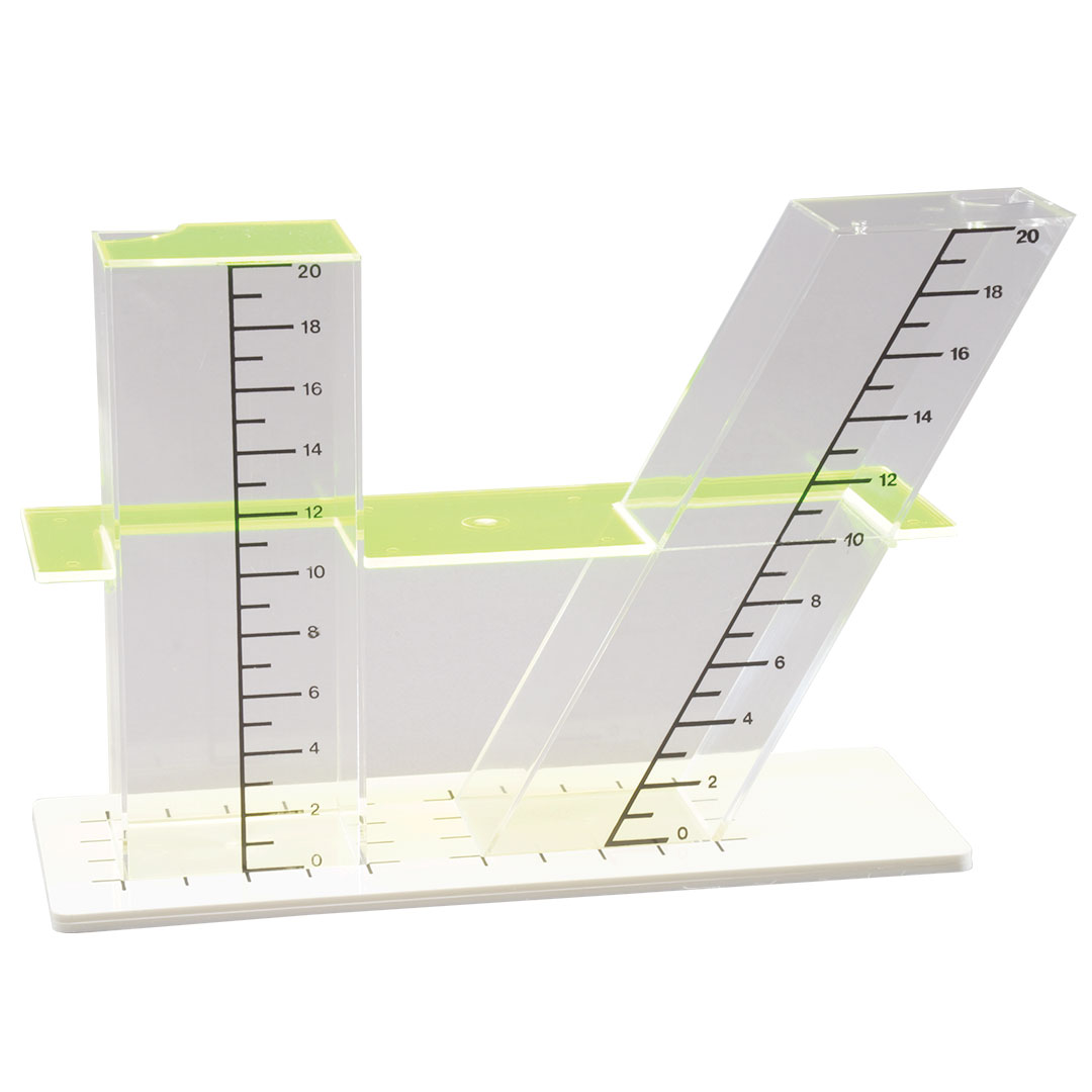 GÜNTER HERRMANN Füllkörper Cavalieri mit Schnittebene