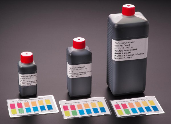 Universalindikator, flüssig grün, pH 1...12, 250ml