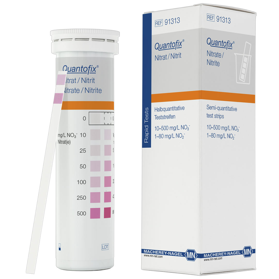 MACHEREY-NAGEL Nitrat/Nitrit Quantofix 0-500mg/l, 100 Stäbchen