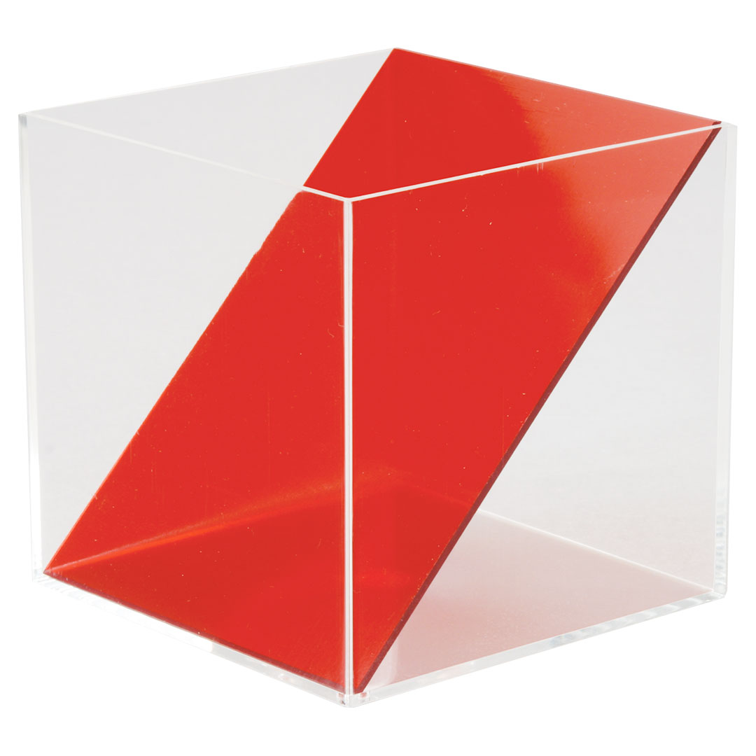 GÜNTER HERRMANN Würfel mit Diagonalschnitt