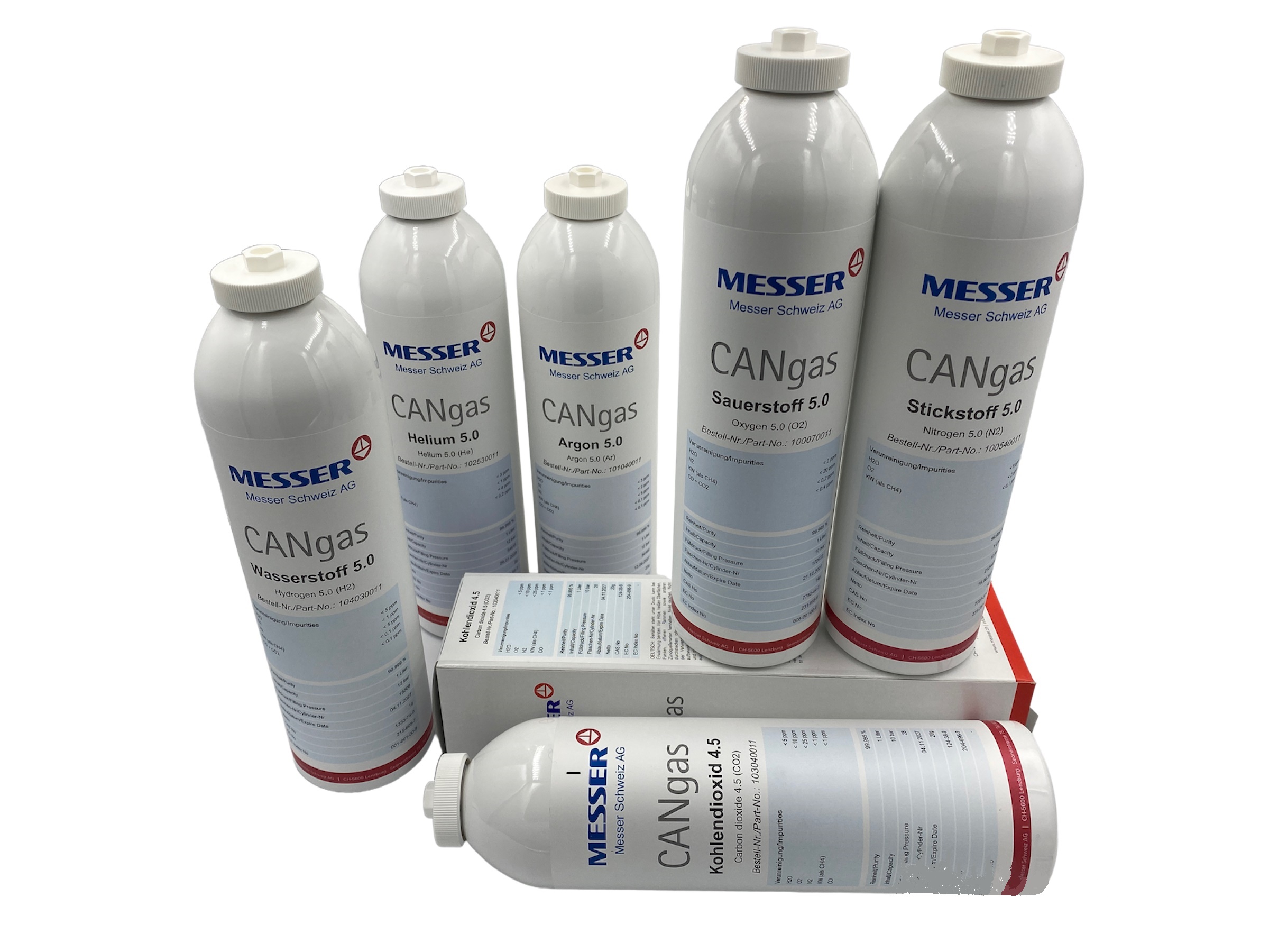 Laborgas 1L, Argon, Ar