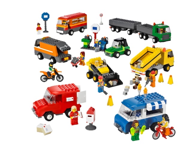 LEGO® Education Fahrzeuge, 934 Teile