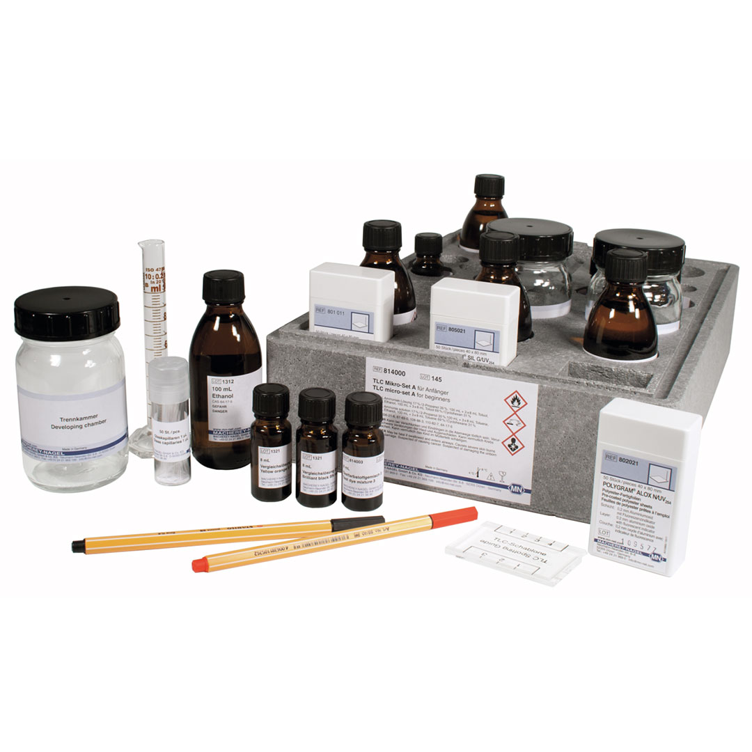 MACHEREY-NAGEL Chromatographie TLC Mikro-Set A / Dünnschicht