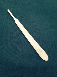 Skalpellhalter Nr. 4 für Klingen