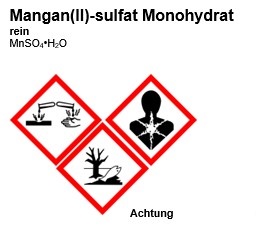 Mangan(II)-sulfat Monohydrat rein, 250g