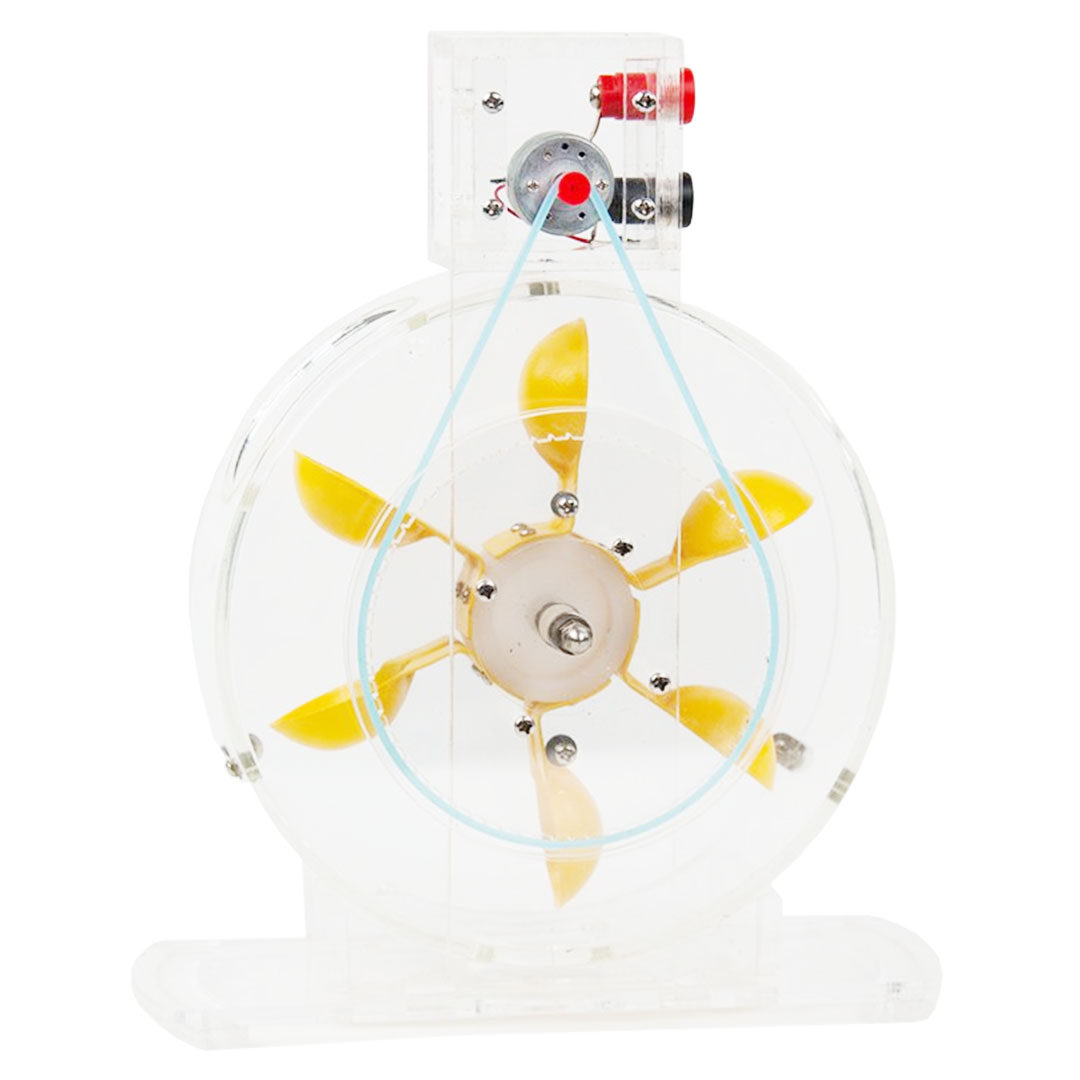 Peltonturbine Demo, mit Generator