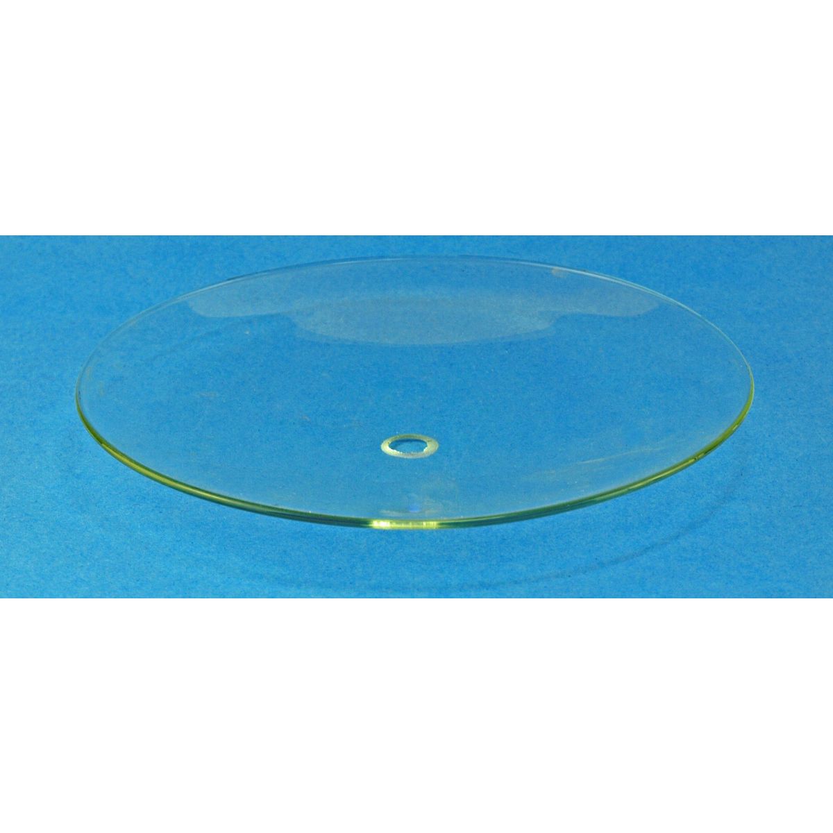 Uhrglasschale mit Loch, D=90mm