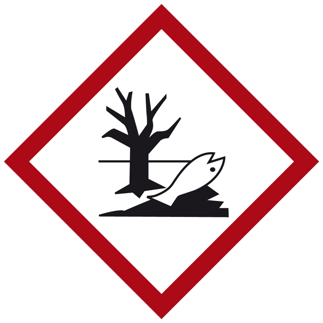 Gefahrensymbol GHS 09 Umweltgefahr 26x26mm Folie 500 Stk.