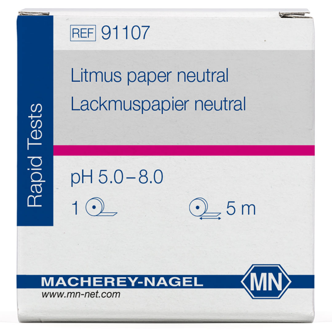 MACHEREY-NAGEL Lackmuspapier neutral pH 5,0-8,0 (Rolle L=5m, B=7mm)