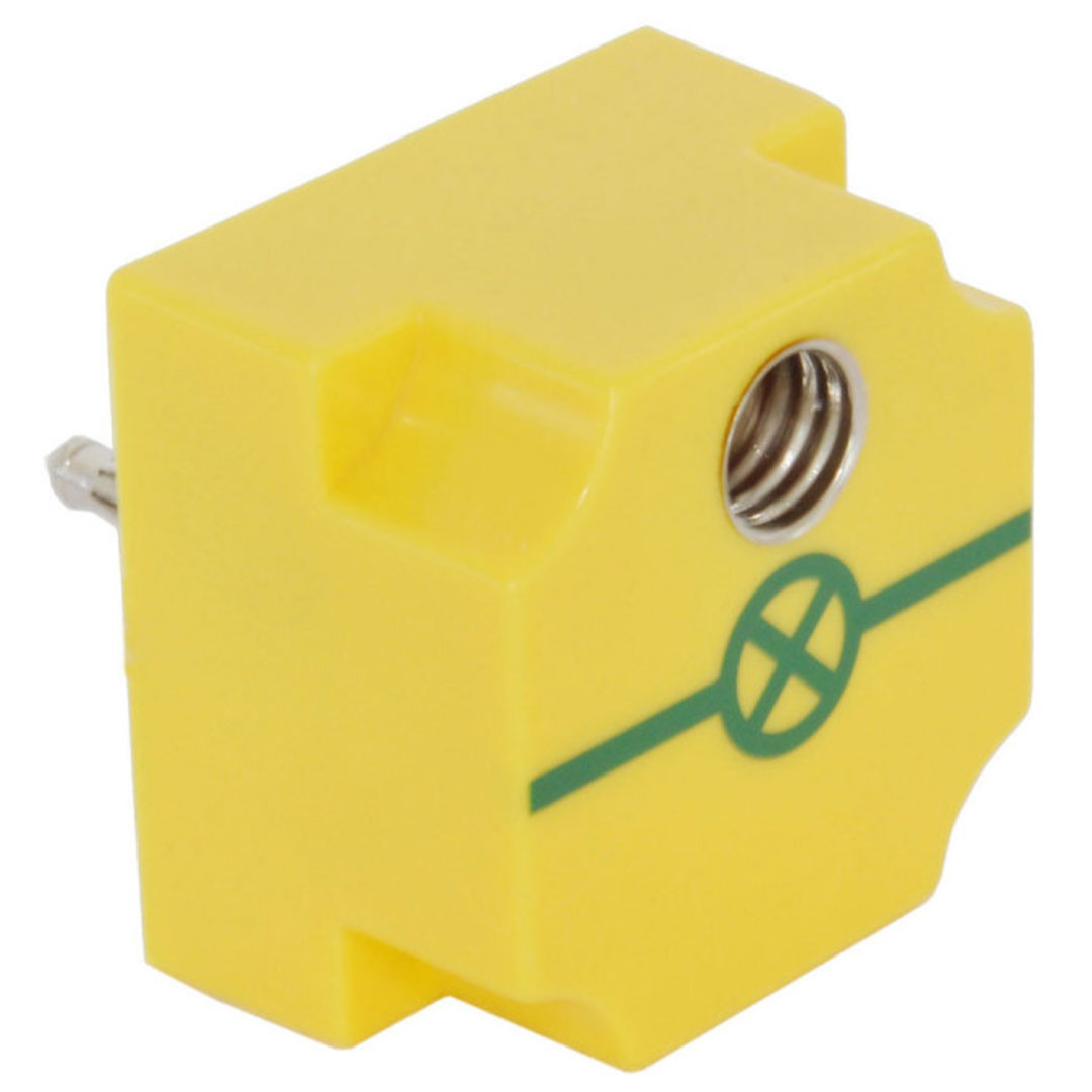 Lampenfassung E10, 40x40x27mm, mit Lamellenstecker