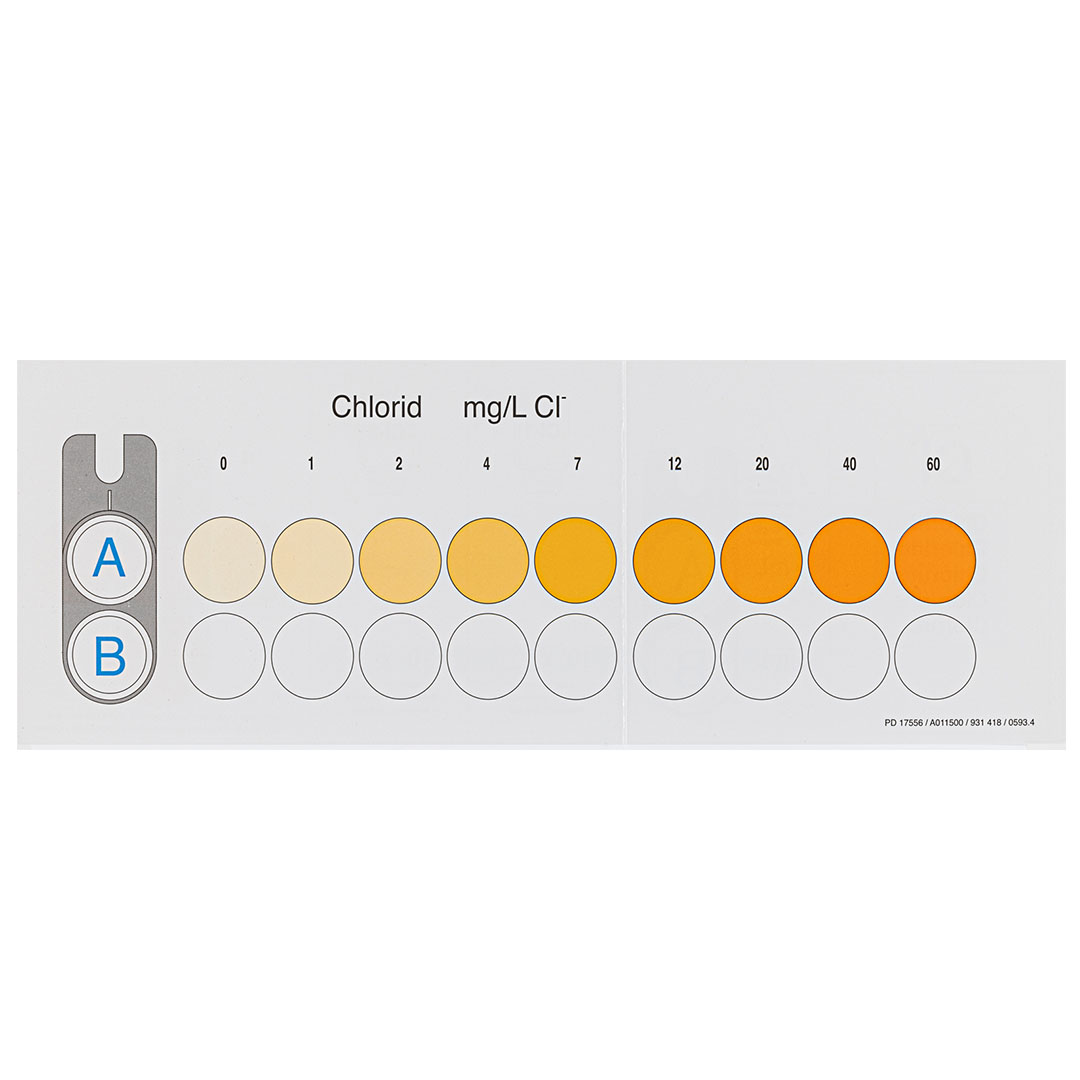MACHEREY-NAGEL Chlorid 1-60mg/L, Cl-, Visocolor ECO, 90B.