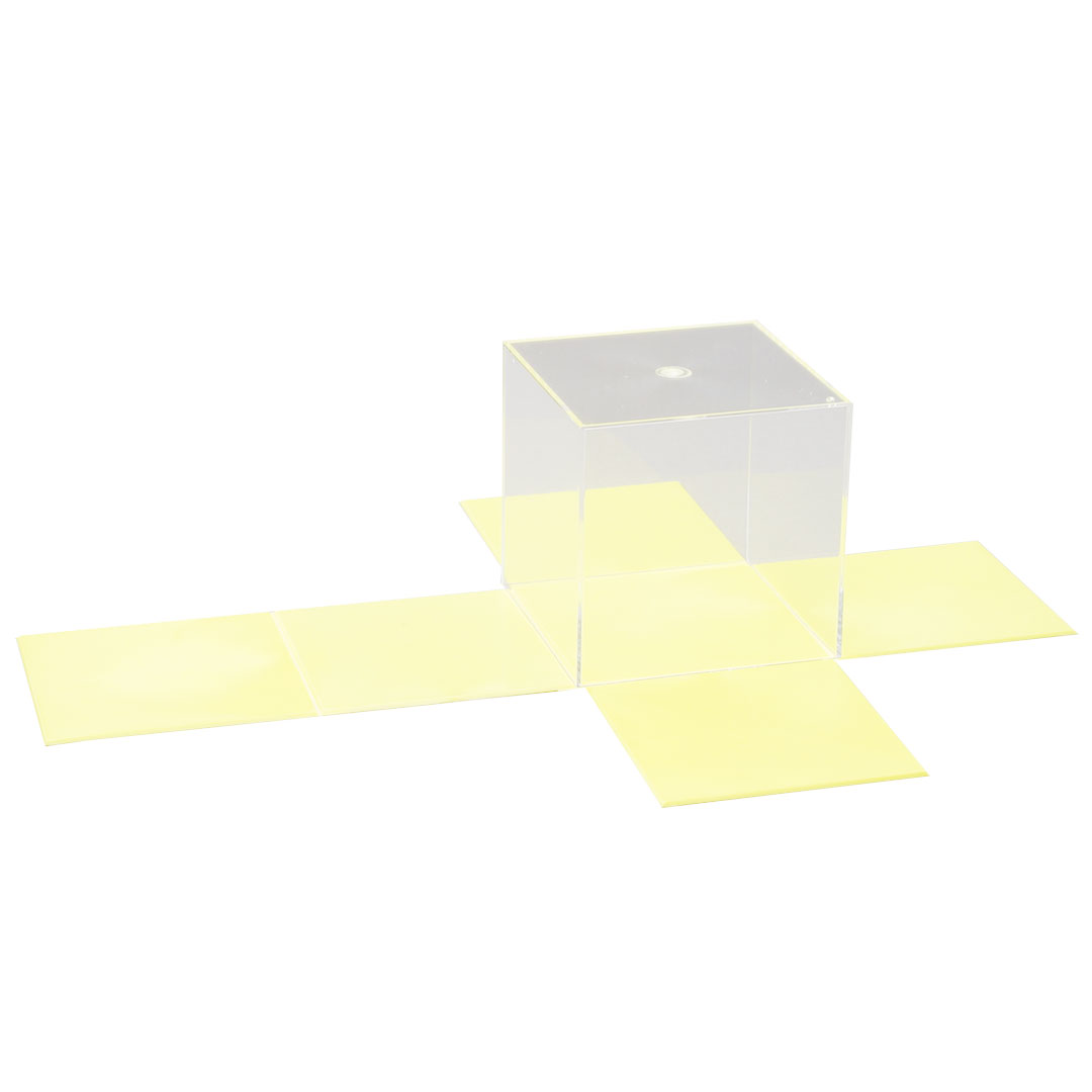 GÜNTER HERRMANN Würfel mit beweglichem Oberflächennetz