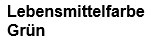 Lebensmittelfarbe Grün, 20ml