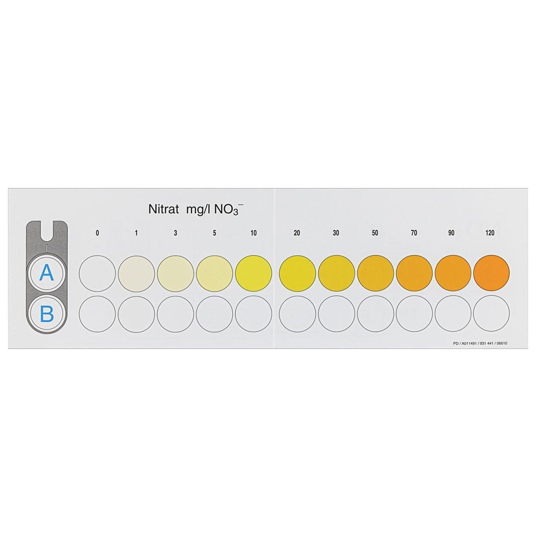 MACHEREY-NAGEL Nitrat,0-120mg/l NO3, Visocolor ECO, 110 Tests