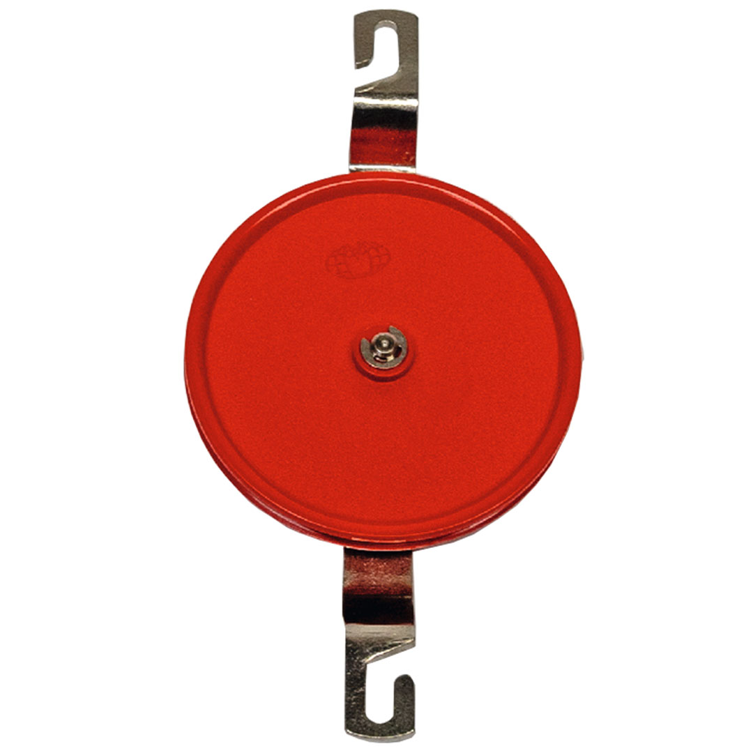 Feste Rolle mit 2 Haken, D=58mm