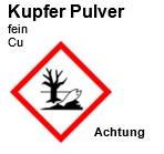 Kupfer Pulver fein, 250g