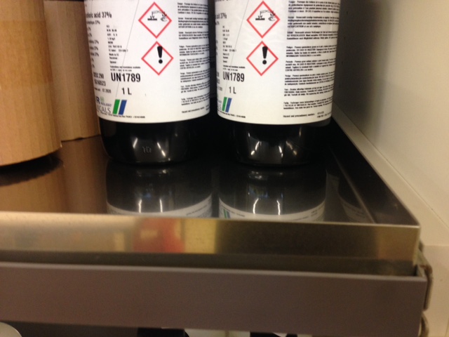 Auffangwanne, Cr-Ni-Stahl, 450x700mm, H=45mm