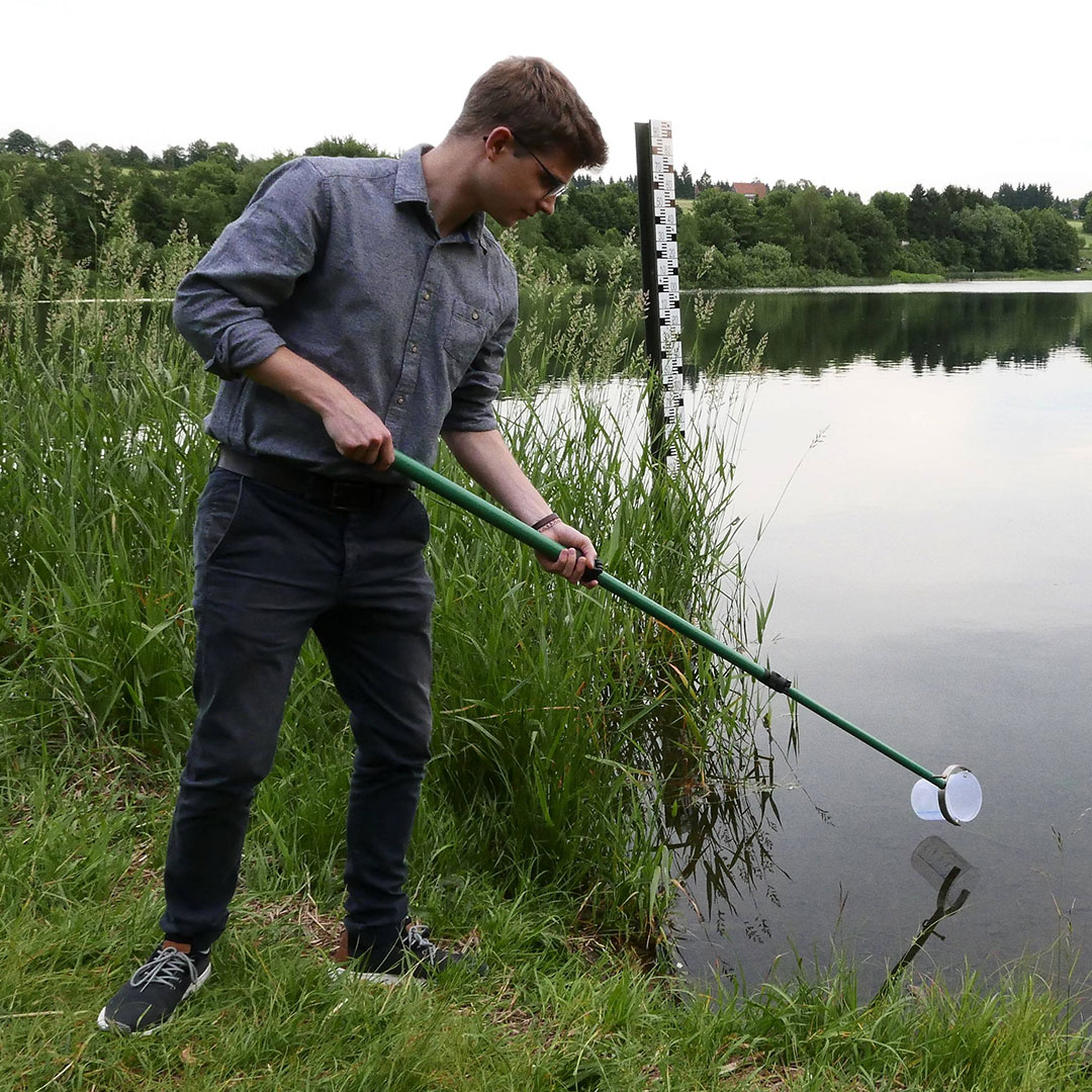 Teleskopstange aus Fiberglas 145 bis 280 cm