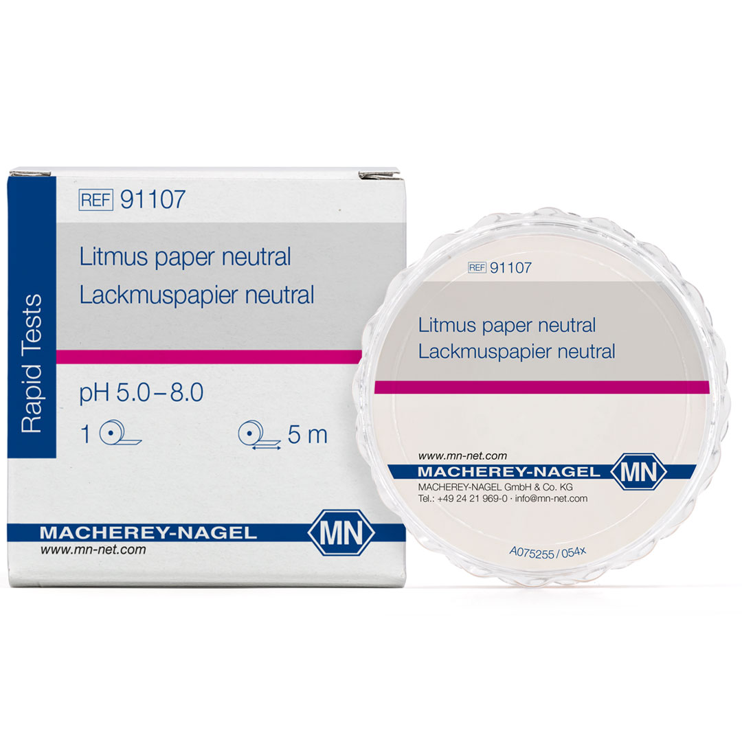 MACHEREY-NAGEL Lackmuspapier neutral pH 5,0-8,0 (Rolle L=5m, B=7mm)