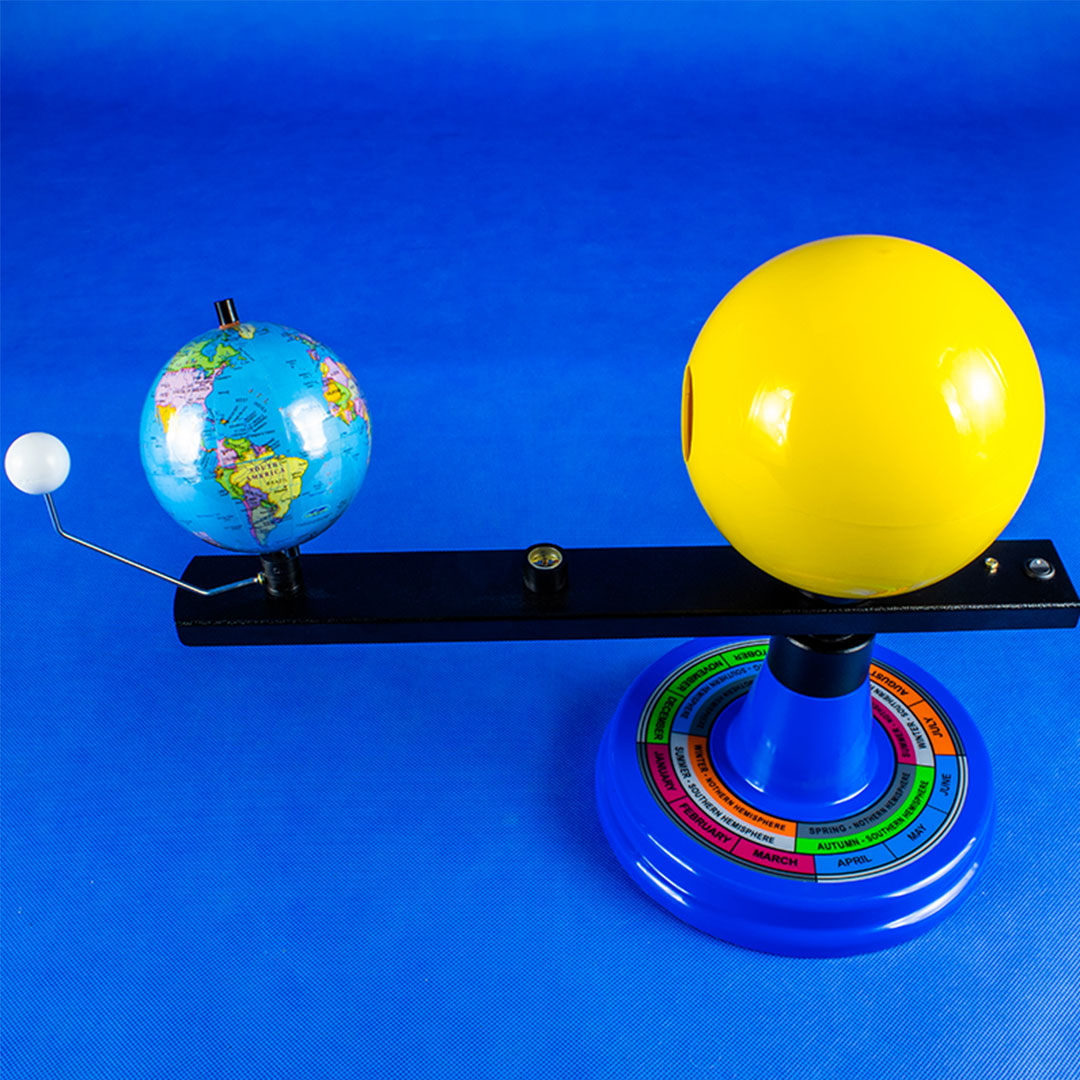 JANGAR Tellurium Orbiter Modell, Sonne, Mond und Erde in Bewegung