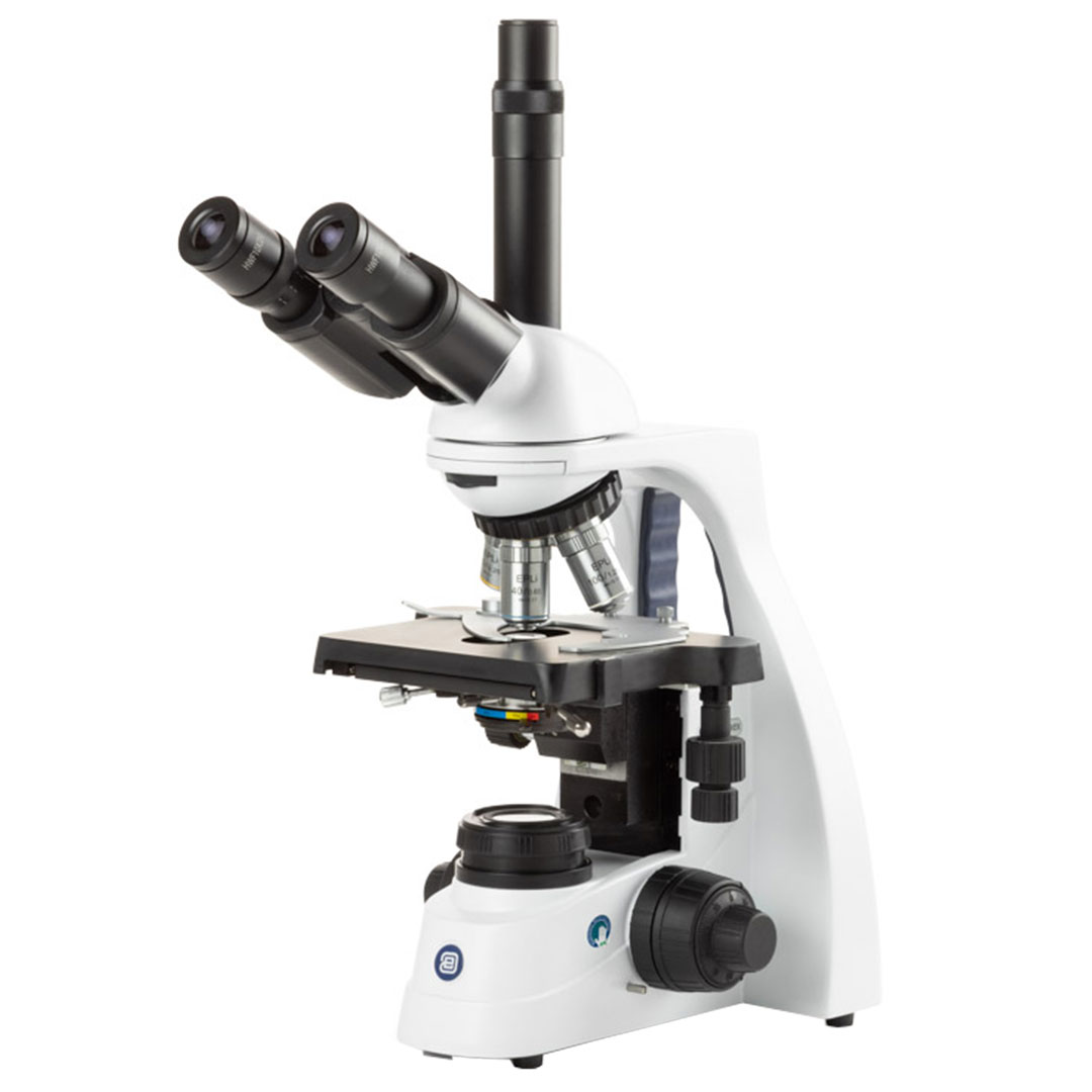 EUROMEX Mikroskop bScope BS.1153-EPLi, trinokular, 4x, 10x, S40x, S100x