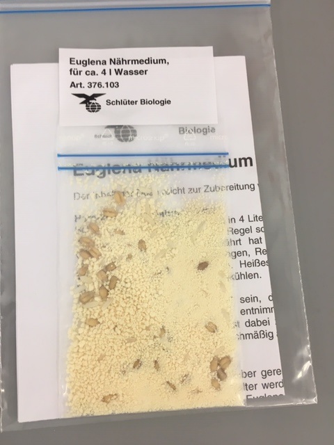 Euglena-Nährmedium